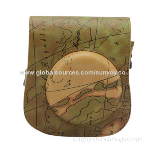 New Design Leather Camera Bag for Fujifilm instax mini 25 camera